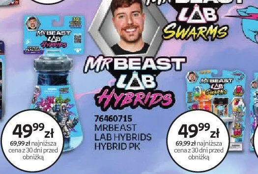 Zabawka Mr Beast Lab Hybrids Hybrid PK promocja w Empik
