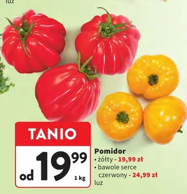 Pomidor żółty luz promocja w Intermarche