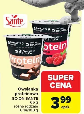 Owsianka proteinowa Go On promocja w Carrefour