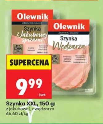 Szynka z Wędzarza XXL Olewnik promocja w Biedronka