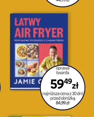 Książka Łatwy Air Fryer Jamie Oliver promocja w Empik