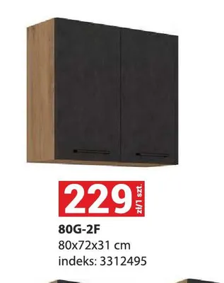 Szafka kuchenna 80 g-2F promocja w Merkury Market