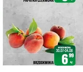 Brzoskwinia promocja w Tomi Markt