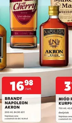 Brandy Napoleon Akron promocja w Stokrotka