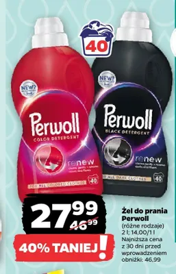 Żel do prania Perwoll Black Detergent promocja w Netto