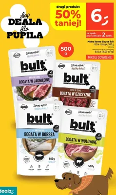 Mokra karma dla psa Bult bogata w dziczyznę promocja w Dealz