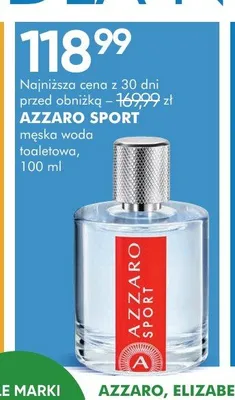 Męska woda toaletowa Azzaro Sport promocja w Super-Pharm