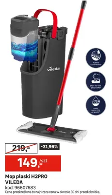 Mop płaski H2PRO promocja w Leroy Merlin