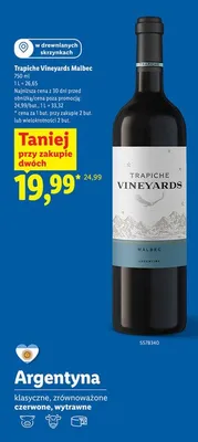 Wino Malbec promocja w Lidl