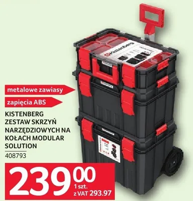 Wózek z organizerami Modular Solution Kistenberg 408793 promocja w Selgros