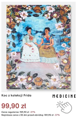 Koc z kolekcji Frida Medicine promocja w Medicine