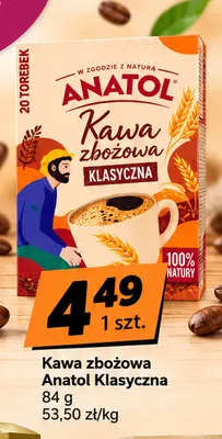 Kawa zbożowa Anatol Klasyczna promocja w emma MARKET