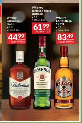 Whisky Chivas Regal 12 YO promocja w Makro