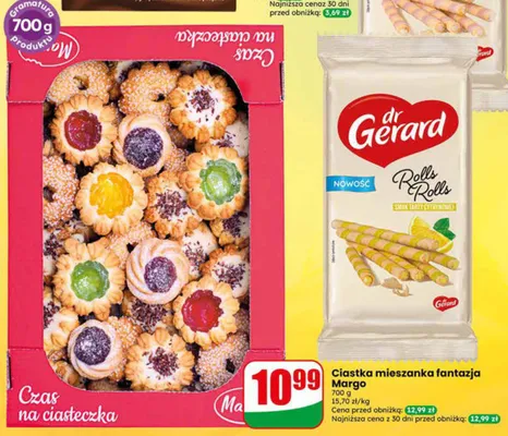 Ciastka mieszanka fantazja promocja w Dino