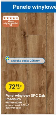 Panel winylowy Spc Dąb Roseburn promocja w Castorama