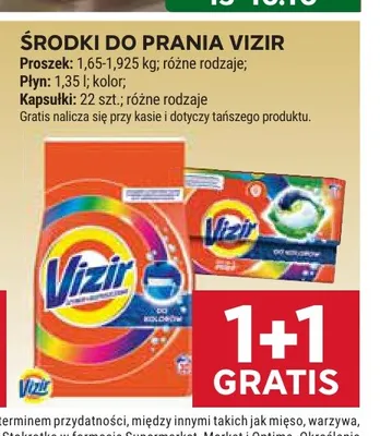 Proszek do prania Vizir promocja w Stokrotka