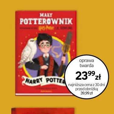 Książka Mały Potterownik oprawa twarda promocja w Empik