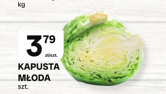 Kapusta młoda promocja w Chorten