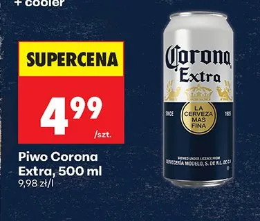 Piwo Corona Extra promocja w Biedronka