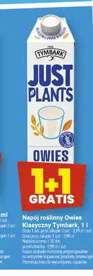 Napój roślinny owies klasyczny Tymbark promocja w Twój Market