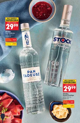Wódka Stock Prestige promocja w Biedronka