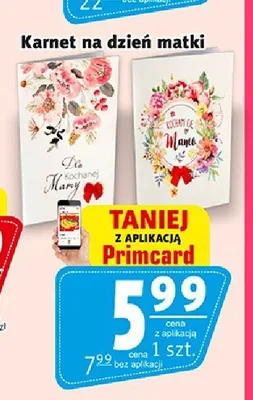 Karnet na dzień matki promocja w Prim Market