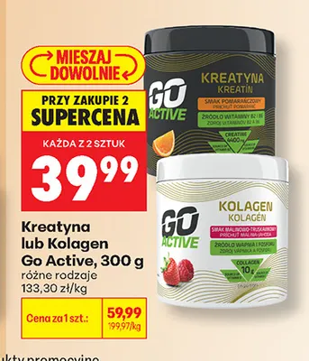 Kreatyna Go Active promocja w Biedronka