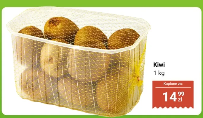 Kiwi 1 kg promocja w Dino