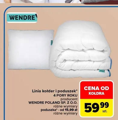 Poduszka 4 Pory Roku Wendre promocja w Carrefour