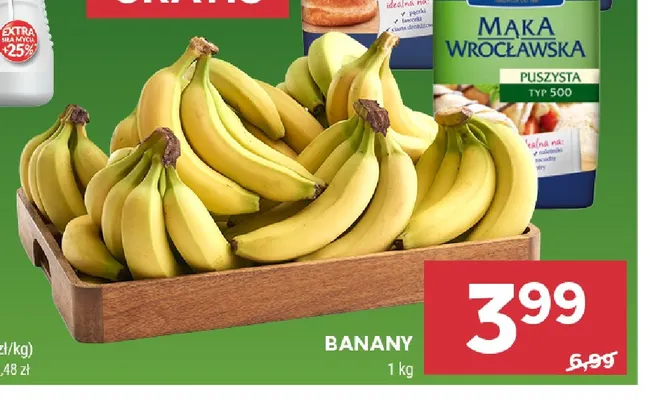 Banany promocja w Stokrotka