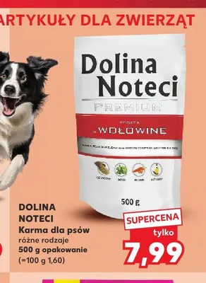 Karma dla psów Dolina Noteci Premium promocja w Kaufland