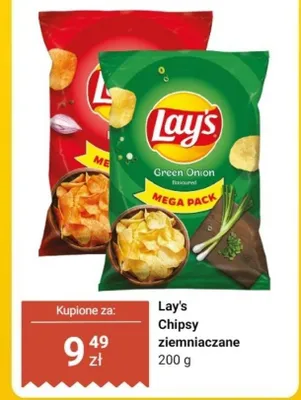 Chipsy ziemniaczane Lay's promocja w Dino