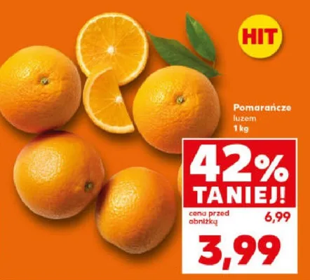 Pomarańcze luzem Kaufland promocja w Kaufland
