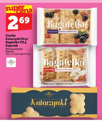 Ciastka Katarzynki Kopernik promocja w TOPAZ