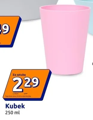 Kubek plastikowy 250 ml promocja w Action