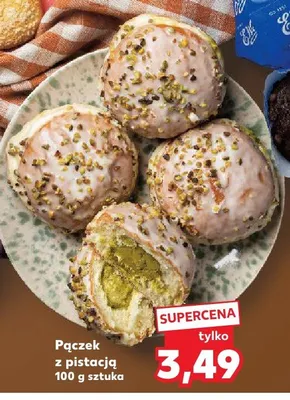Pączek z pistacją promocja w Kaufland