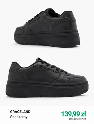 Sneakersy Graceland promocja w Deichmann