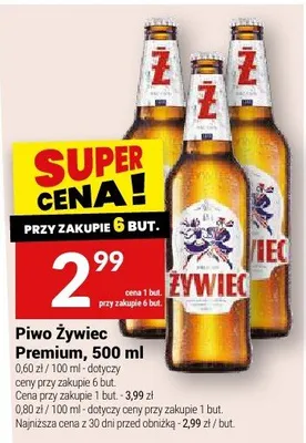 Piwo Żywiec Premium promocja w Twój Market