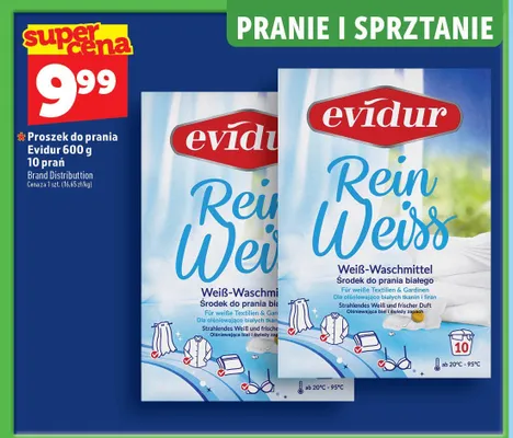 Proszek do prania Evidur promocja w TOPAZ