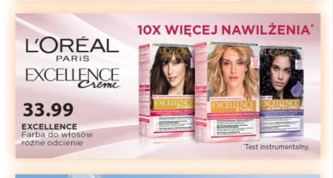 Farba do włosów L'Oréal Paris Excellence promocja w Drogerie Laboo