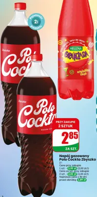 Napój gazowany Polo Cockta Zbyszko promocja w Dino