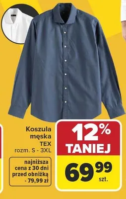 Koszula męska promocja w Carrefour