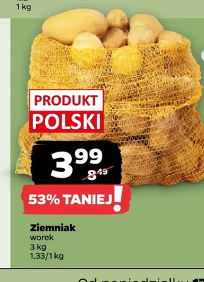 Ziemniak polski promocja w Netto