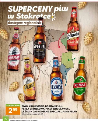 Piwo Królewskie Jasne Pełne promocja w Stokrotka