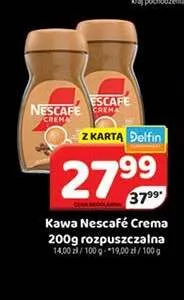 Kawa Nescafé Crema promocja w Delfin