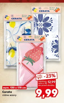 Cerata 130x170 cm promocja w Kaufland