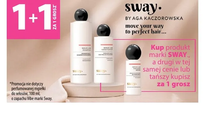 Produkty do włosów Sway promocja w Hebe
