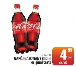 Napój gazowany original taste promocja w Tomi Markt