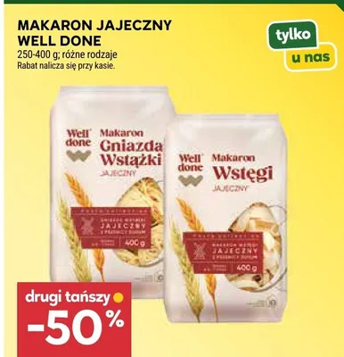 Makaron jajeczny promocja w Stokrotka