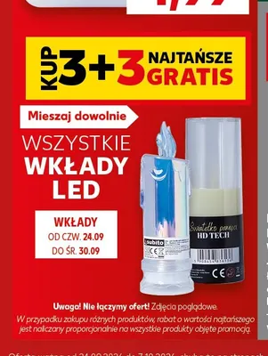 Wkłady LED promocja w Kaufland